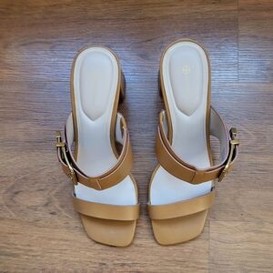 Giani Bernini Tan Women's Sandals, Size 9